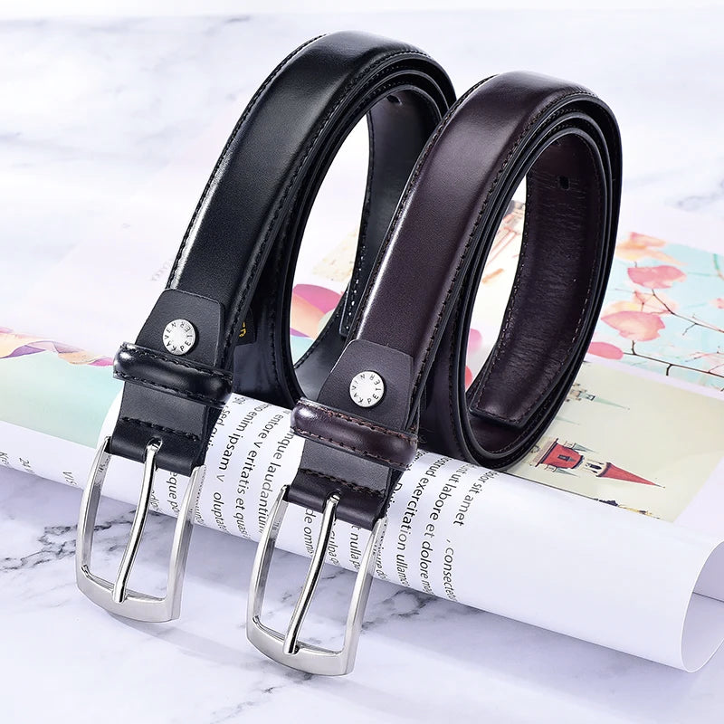 Classic Leather Belt for Men