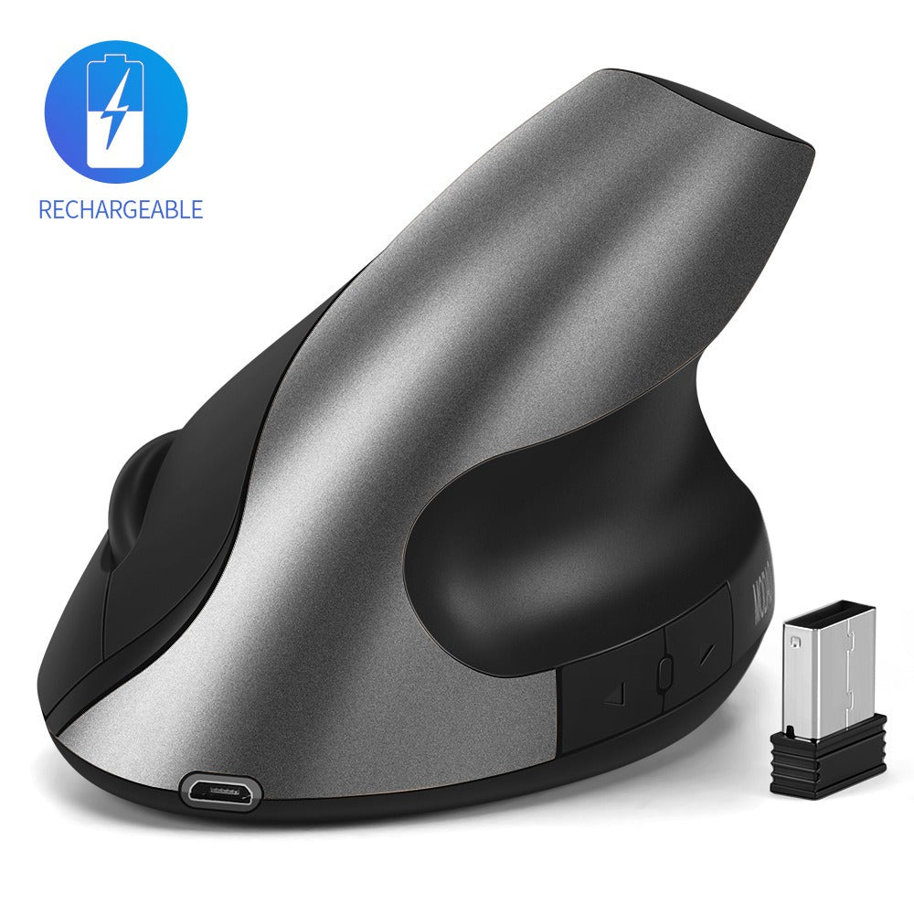 Ergonomic Optoelectronic Silent Charging 2.4G Wireless Mouse Vertical and Handheld