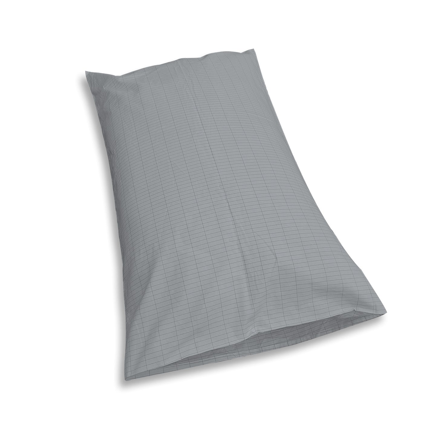 Grounding sheet, gas conductive bed sheet