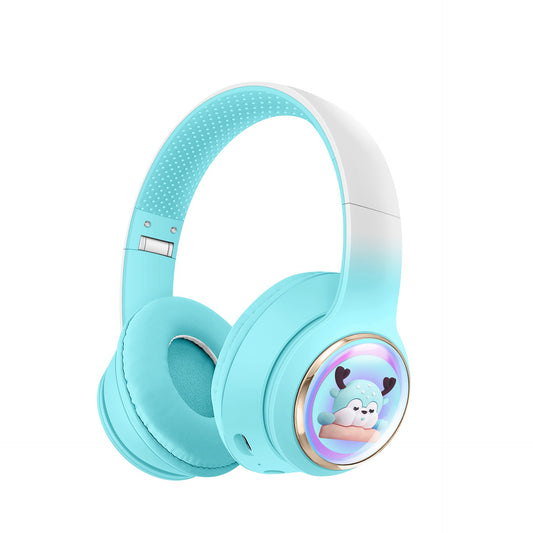 AKZ-56 Earphones Space Cabin Cute Cartoon Pet Bluetooth Headwear Large Battery Earphones Foldable Earphones