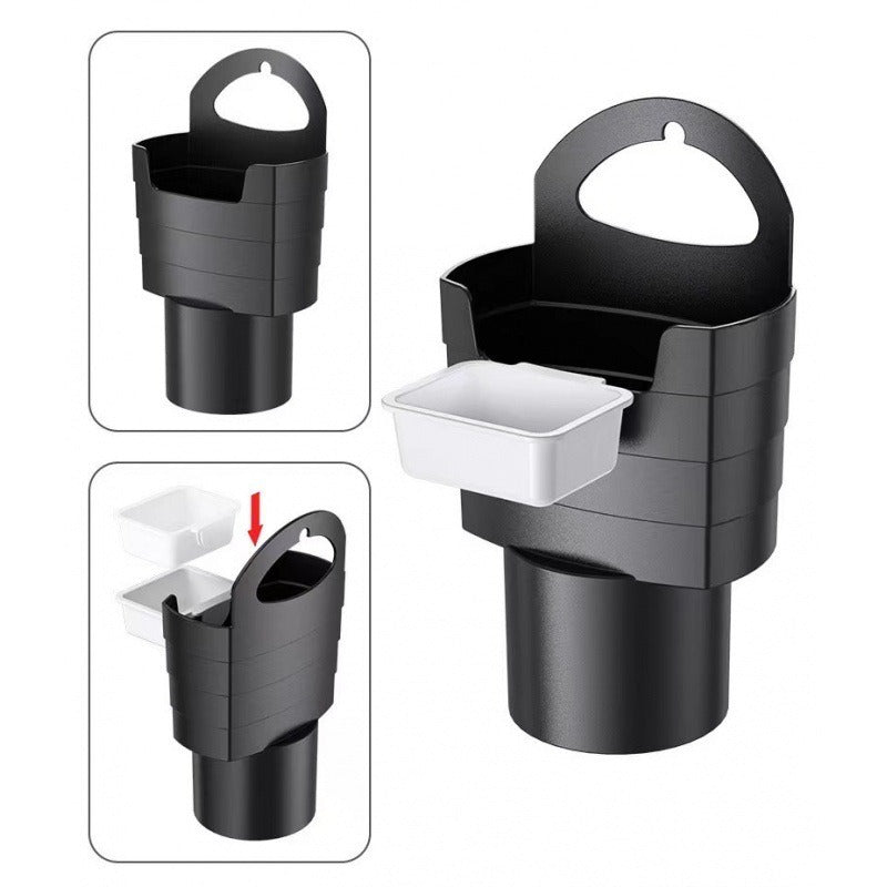 Automotive supplies car mounted French fries cup air outlet cup holder storage box phone key storage box