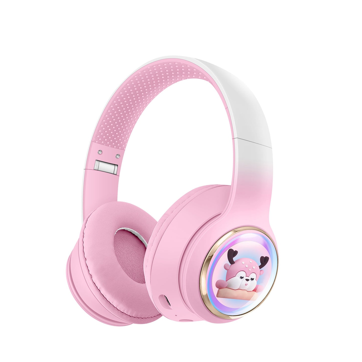 AKZ-56 Earphones Space Cabin Cute Cartoon Pet Bluetooth Headwear Large Battery Earphones Foldable Earphones