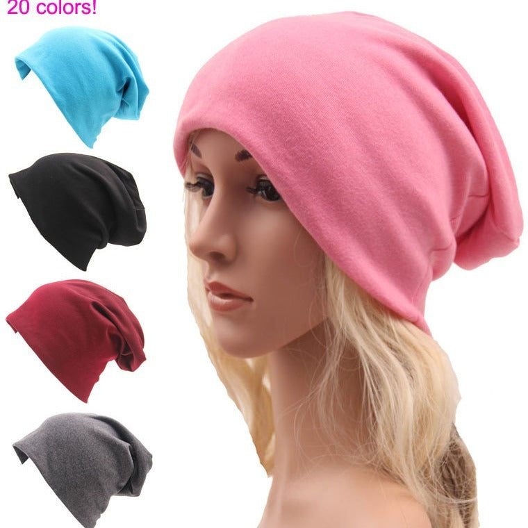 Headcap Sports Street Style Hip Hop Casual Loose Knitted Cotton Hat for Men and Women