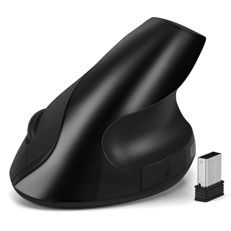 Ergonomic Optoelectronic Silent Charging 2.4G Wireless Mouse Vertical and Handheld