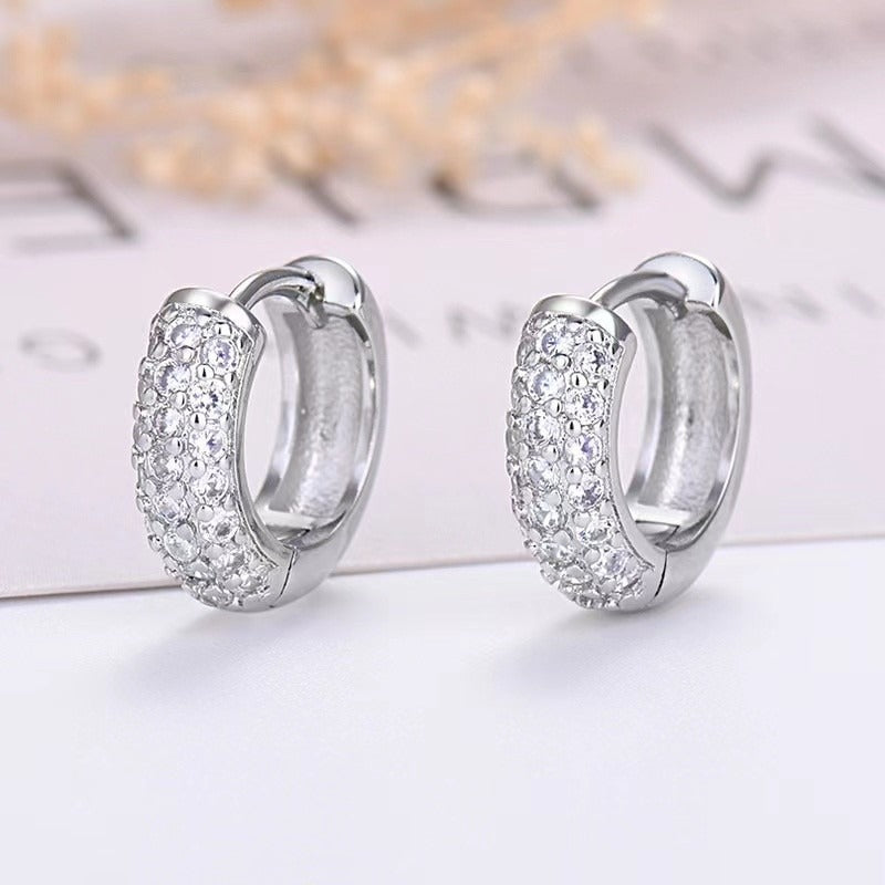 Earrings for men, light luxury, handsome, and high-end. Earrings for women